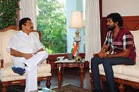 Manchu Vishnu meets Governor of Maharashtra